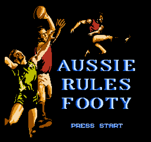 Aussie rules footy a 002