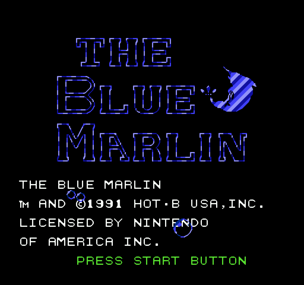 Blue marlin the u 003